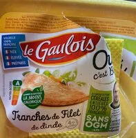 Mängden socker i Tranches de dindes