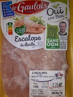 Mängden socker i Escalope de dinde