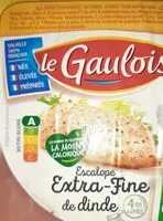 Mängden socker i Escalopes de dinde