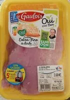 Mängden socker i Escalope extra-fine de dinde