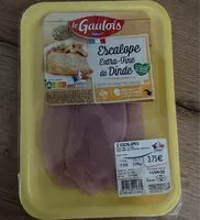 Mängden socker i Escalope Extra-Fine de Dinde