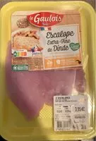 Mängden socker i Escalope extra-fine de dinde