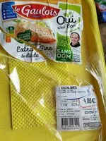 Mängden socker i Escalope extra fine de dinde
