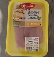 Mängden socker i Escalope extra-fine de dinde
