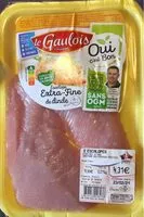 Mängden socker i Escalope extra fine de dinde