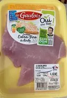 Mängden socker i Escalope extra fine de dinde