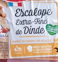 Mängden socker i Escalope de dinde extra-fine