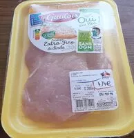 Mängden socker i Escalope Extra-Fine de dinde