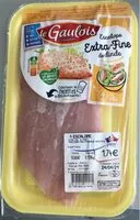 Mängden socker i Escalope extra-fine de dinde