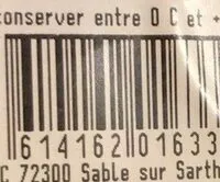 Mängden socker i Escalope extra fine de dinde