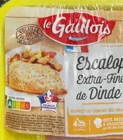 Mängden socker i Escalope extra-fine de dinde