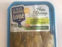 Mängden socker i Aiguillettes de poulet fines herbes