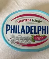 Mängden socker i Cream cheese lightest herbs
