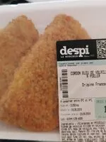 Mängden socker i Cordon bleu volaille