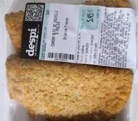 Mängden socker i Cordon bleu de volaille