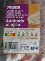 Mängden socker i Chuleta de pavo adobada al ajillo
