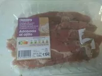 Mängden socker i Chuletilla de pavo adobada al ajillo