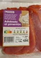 Mängden socker i Pechuga adobada al pimentón