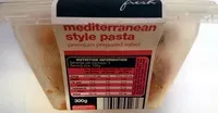 Mängden socker i Mediterranean Style Pasta Premium Prepared Salad