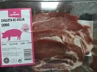 Mängden socker i Chuleta de aguja de cerdo