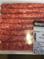 Mängden socker i Chipolatas à griller