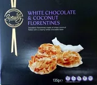 Mängden socker i White Chocolate & Coconut Florentines