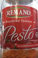 Mängden socker i sundried tomato pesto