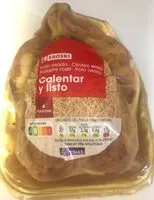 Mängden socker i Pollo asado