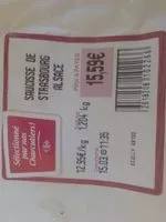 Mängden socker i Saucisse de Strasbourg