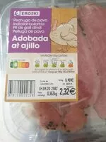 Mängden socker i Abobada al ajillo