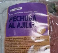 Mängden socker i Pechuga al ajillo