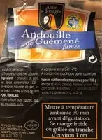 Mängden socker i Andouille de Guéméné fumée