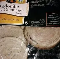 Mängden socker i Andouille de Guémené