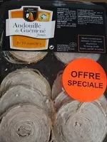 Mängden socker i Andouille de Guémené fumée