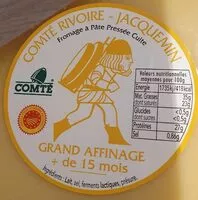 Mängden socker i Comté Rivoire - Jacquemin