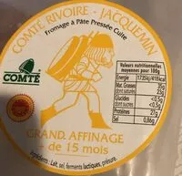 Mängden socker i Comte aop