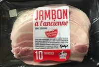 Mängden socker i Jambon à l'ancienne