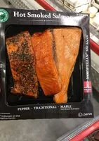 Mängden socker i Hot smoked salmon