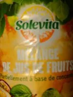 Mängden socker i Mélange de jus de fruits