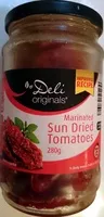 Mängden socker i Marinated Sun dried Tomatoes