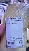 Mängden socker i Queso emmental franc