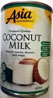 Mängden socker i Premium Quality Coconut Milk