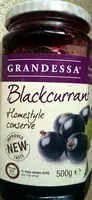 Blackcurrant conserve