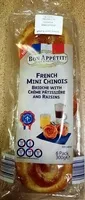 Mängden socker i French Mini Chinos - Brioche With Creme Patisserie and Raisins