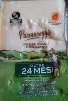 Mängden socker i Parmigiano Reggiano DOP stag. oltre 24 mesi