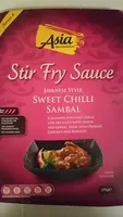 Mängden socker i Stir Fry Sauce Japanese Style Sweet Chilli Sambal