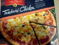 Mängden socker i Casa Barelli Tandoori Chicken Super Thin Stone Baked Pizza