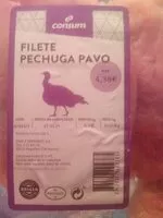 Mängden socker i Filete Pechuga Pavo
