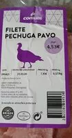 Mängden socker i Filete pechuga de pavo