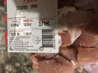 Mängden socker i Estofado de pavo